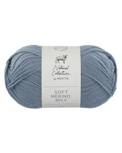 NOVITA SOFT MERINO 4 PLY 50 G VESI 120