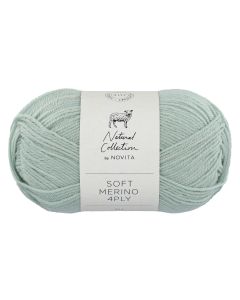 NOVITA SOFT MERINO 4 PLY 50 G KAALIPERHONEN 305