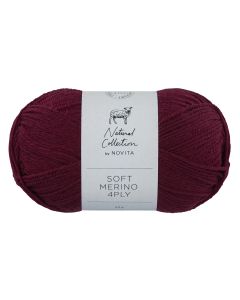 NOVITA SOFT MERINO 4 PLY 50 G VILLIVIINI 594