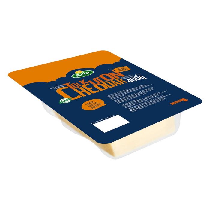 ARLA TOLKUTON CHEDDAR VIIPALE 400 G