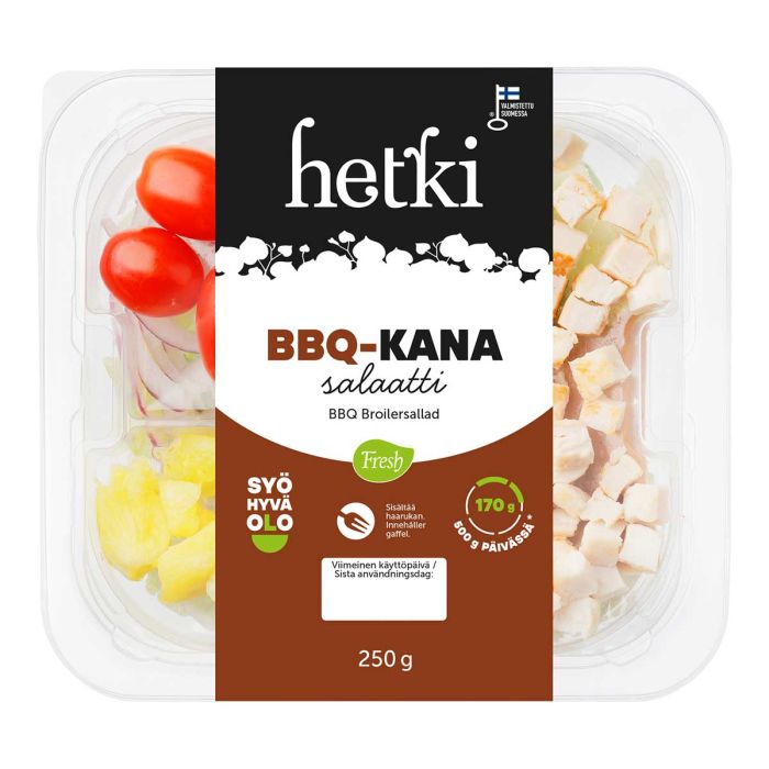 FRESH LOUNASHETKI BBQ-KANASALAATTI 250 G