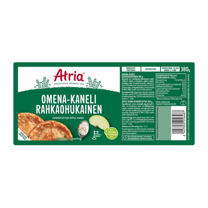 ATRIA RAHKAOHUKAINEN OMENA-KANELI 380 G