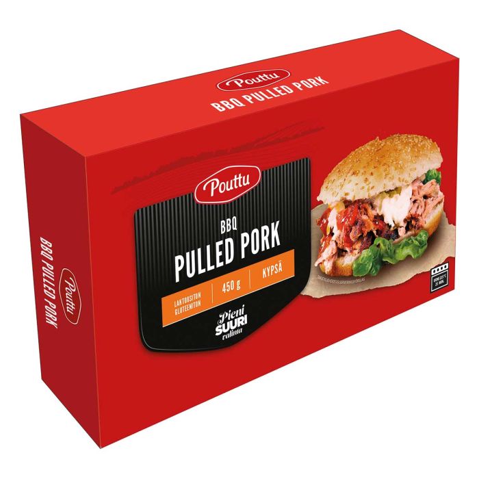 POUTTU NOPEAT PULLED PORK BBQ 450 G