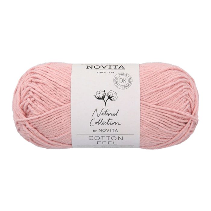 NOVITA COTTON FEEL 50 G RUUSUKVARTSI 529