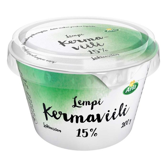 ARLA LEMPI KERMAVIILI 15% LAKTON 200 G