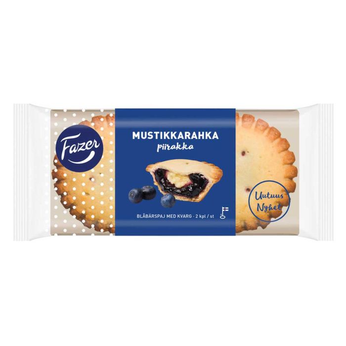 FAZER MUSTIKKARAHKAPIIRAKKA 2KPL 140 G