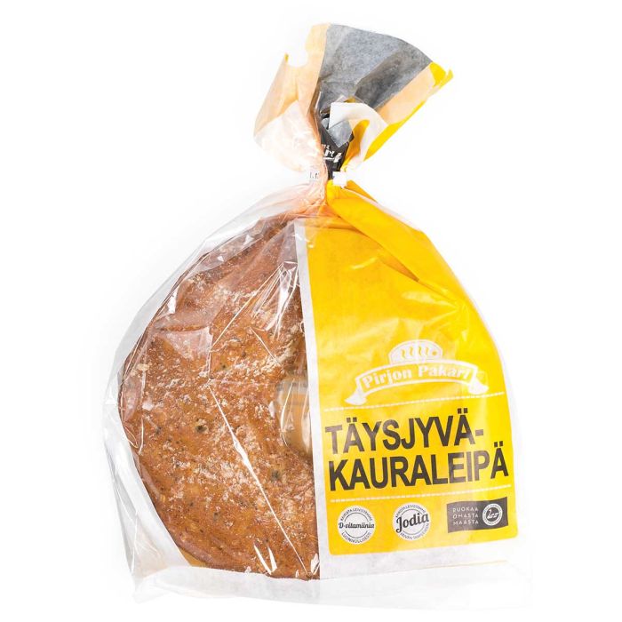 PIRJON PAKARI TÄYSJYVÄKAURALEIPÄ 380 G