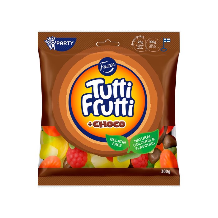 FAZER TUTTI FRUTTI CHOCO 300 G