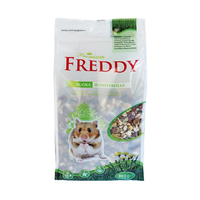 FREDDY RUOKA HAMSTEREILLE 800 G