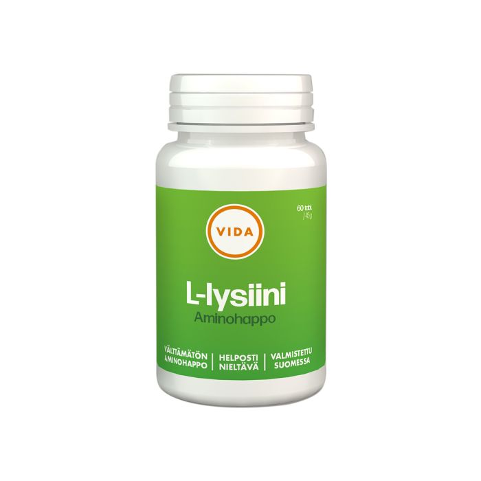 VIDA L-LYSIINI 60 KPL