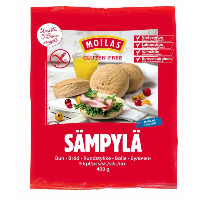 MOILAS SÄMPYLÄ 5KPL GTON 400 G