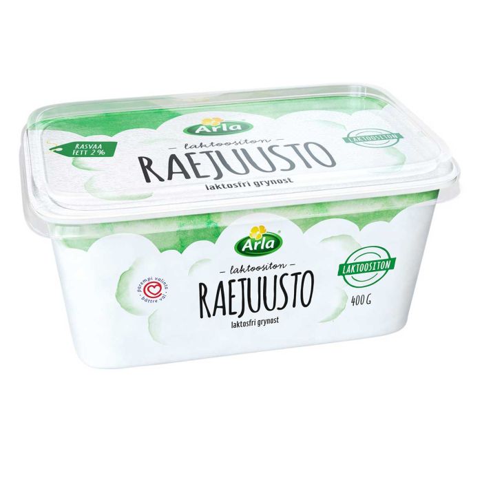 ARLA LAKTON RAEJUUSTO 400 G