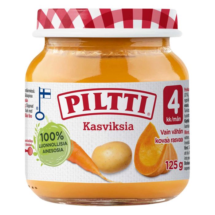 PILTTI KASVIKSIA 4KK 125 G