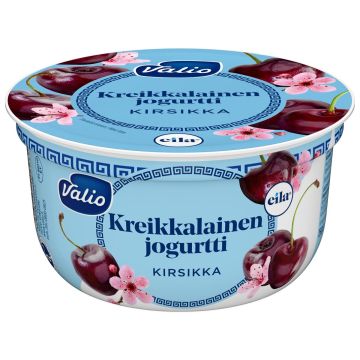 VALIO EILA KREIKKALAINEN JOGURTTI KIRSIKKA LAKTON LE 150 G