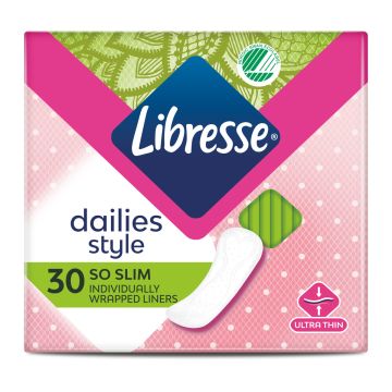 LIBRESSE SO SLIM PIKKUHOUSUNSUOJA 30 KPL