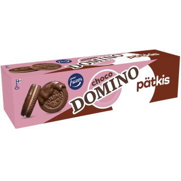 FAZER DOMINO CHOCO PÄTKIS KEKSI 180 G