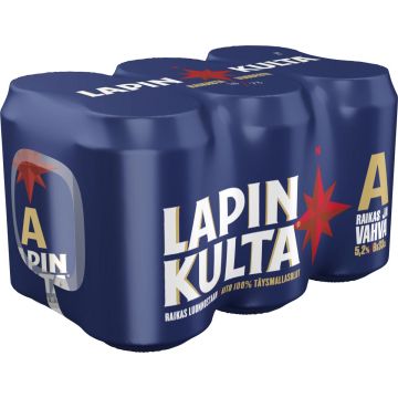 LAPIN KULTA 5,2% 0,33 TLK 6-PACK 1,98 L