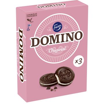 FAZER DOMINO ORIGINAL L, VEGAN 525 G