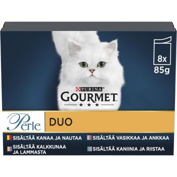 PURINA GOURMET PERLE DELICATE MEATS DUO LAJ 8*85G 680 G