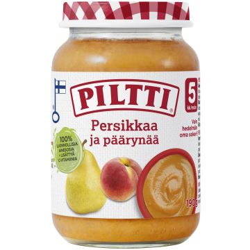 PILTTI PERSIKKAA JA PÄÄRYNÄÄ 5KK 190 G