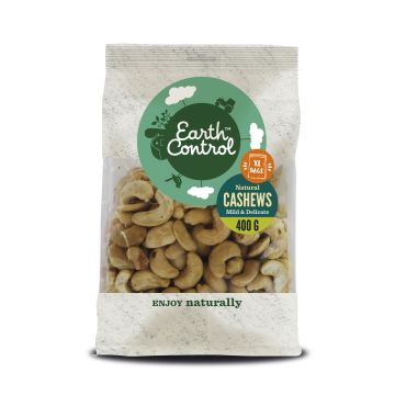 EARTH CONTROL XL CASHEW 400 G