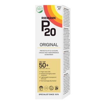 P20 SPF50+ ORIGINAL SPRAY AURINKOSUOJA 85 ML