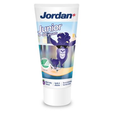 JORDAN JUNIOR 6-12 VUOTTA MILD FRUITY TASTE HAMMASTAHNA 50 ML