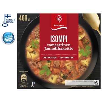 SAARIOINEN ISOMPI JAUHELIHAKEITTO 400 G