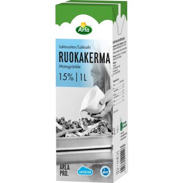 ARLA RUOKAKERMA 15% LAKTON 1L