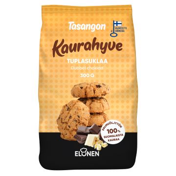 TASANGON TUPLASUKLAA PIKKULEIPÄ 100% KAURA 300 G