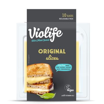 VIOLIFE 100% VEGAN SLICES ORIGINAL 200 G