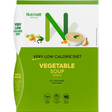 NUTRILETT VLCD VEGETABLE SOUP RUOKAVALIONKORVIKE 10 KPL 350 G