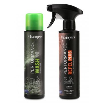 GRANGERS PERFORMANCE REPEL PLUS + PERFORMANCE WASH TWINPACK 575 ML