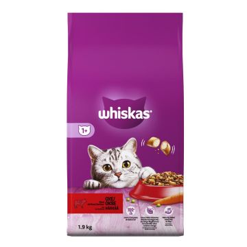 WHISKAS 1+ HÄRÄNLIHAA 1,9 KG