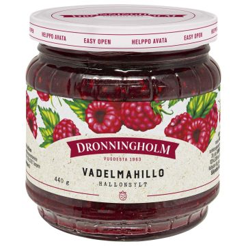 DRONNINGHOLM VADELMAHILLO 440 G