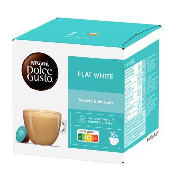 NESCAFE DOLCE GUSTO FLAT WHITE 16KAPS 187 G