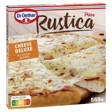 DR. OETKER RUSTICA PIZZA 4 CHEESE 555 G