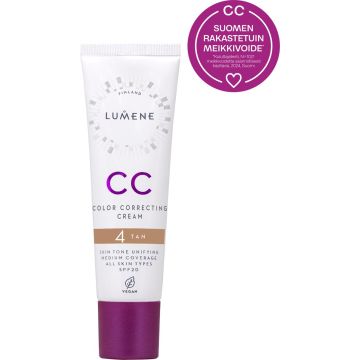 LUMENE CC COLOR CORRECTING MEIKKIVOIDE SK 20 TAN