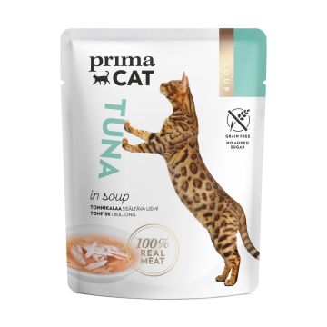 PRIMACAT SOUPS TONNIKALAA LIEMESSÄ 40 G