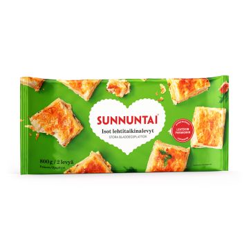 SUNNUNTAI LEHTITAIKINALEVY 800 G