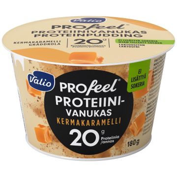 VALIO PROFEEL PROTEIINIVANUKAS KERMAKARAMELLI LAKTON 180 G