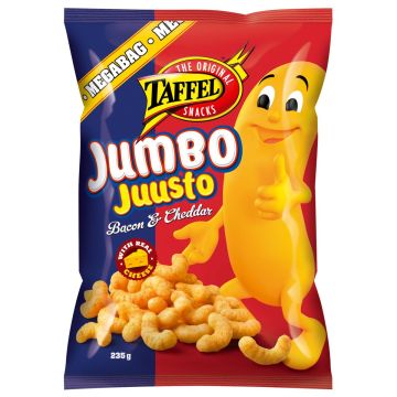 TAFFEL JUMBOJUUSTO NACKS 235 G