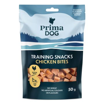 PRIMADOG TRAINING SNACKS KANAPALA 50 G