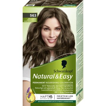 SCHWARZKOPF NATURAL&EASY HIUSVÄRI 563 VIILEÄ VAALEANRUSKEA