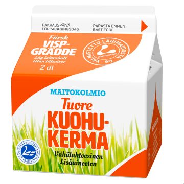 MAITOKOLMIO TUORE KUOHUKERMA VÄHÄLAKT 2DL 200 ML