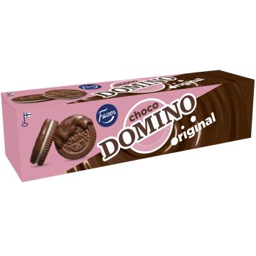 FAZER DOMINO CHOCO ORIGINAL KEKSI 180 G