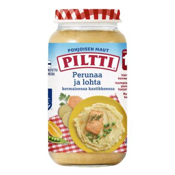 PILTTI POHJOISEN MAUT PERUNAA JA LOHTA KERMAISESSA KASTIKKEESSA 250