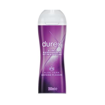 DUREX PLAY MASSAGE 2IN1 ALOE VERA -LIUKUVOIDE 200 ML