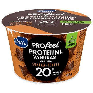 VALIO PROFEEL PROTEIINIVANUKAS SUKLAA-TOFFEE LAKTON 180 G