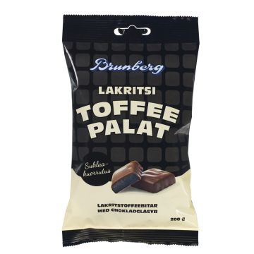 BRUNBERG LAKRITSITOFFEEPALAT 200 G